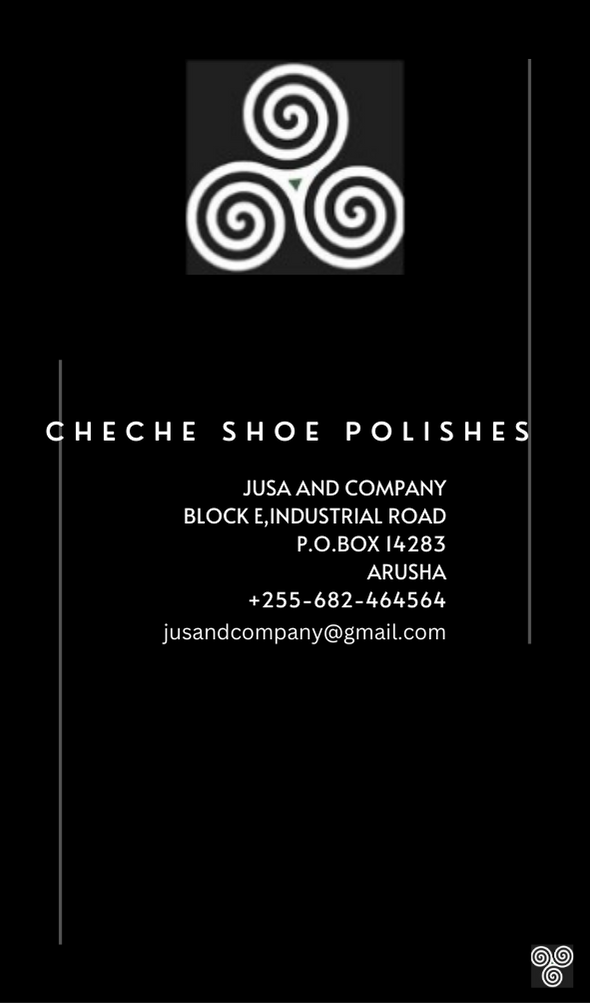 Cheche black shoe polish